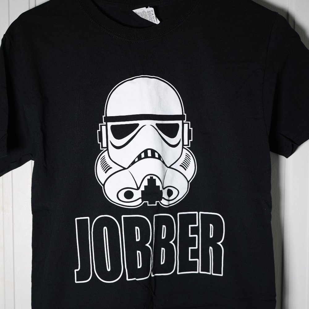 Storm Trooper Jobber Shirt - Small - Star Wars Wrestling WWE Darth Vader
